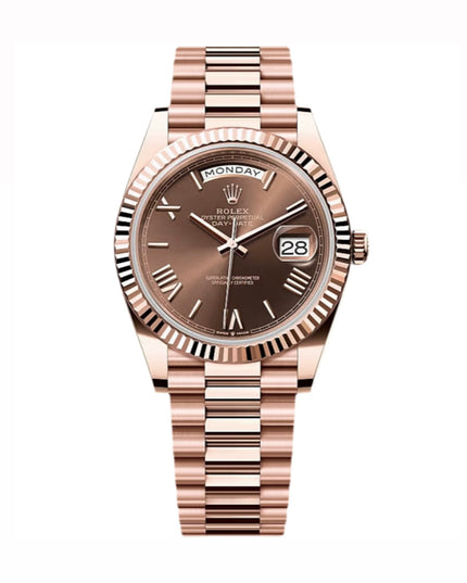 ROLEX DAY-DATE SUIZO - CAFÉ