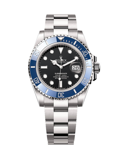 ROLEX SUBMARINER DATE BLACK DIAL SUIZO - AZUL