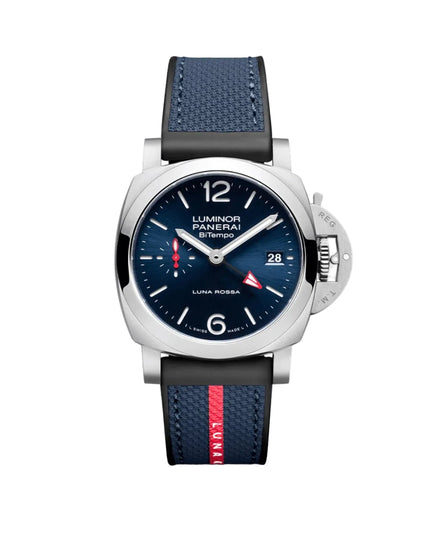 PANERAI LUMINOR QUARANTA LUNA ROSSA BITEMPO