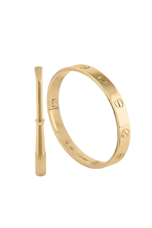 BRAZALETE CARTIER LOVE DORADO