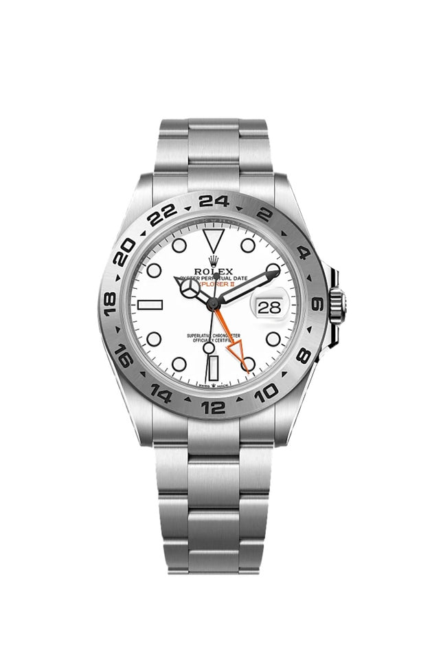 ROLEX EXPLORER II SUIZO - FONDO BLANCO