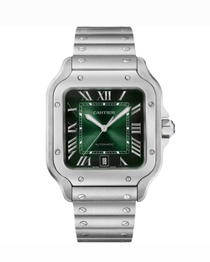 CARTIER SANTOS FONDO VERDE