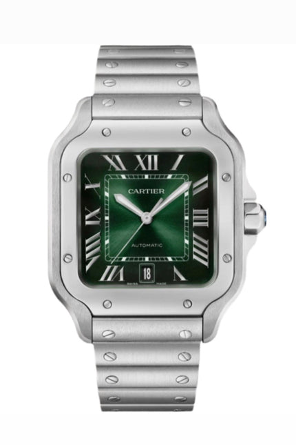 CARTIER SANTOS FONDO VERDE