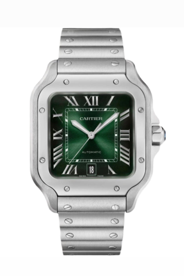 CARTIER SANTOS FONDO VERDE