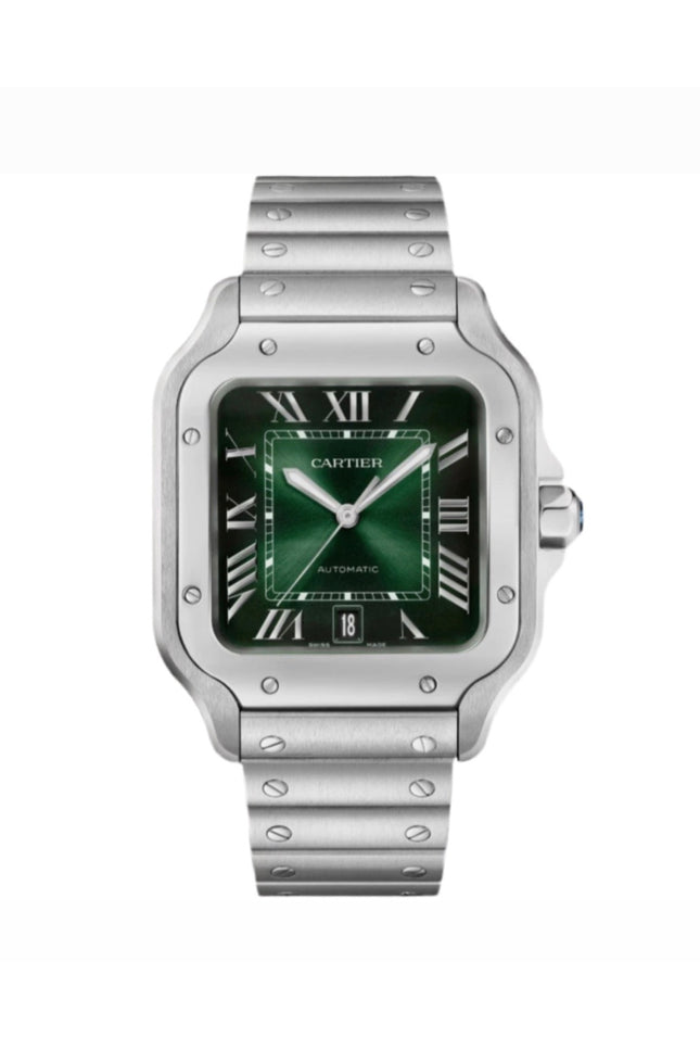 CARTIER SANTOS FONDO VERDE