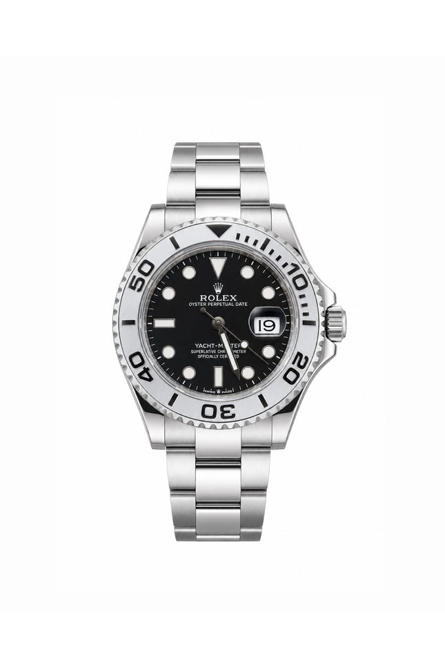ROLEX YACHT-MASTER ACERO FONDO NEGRO