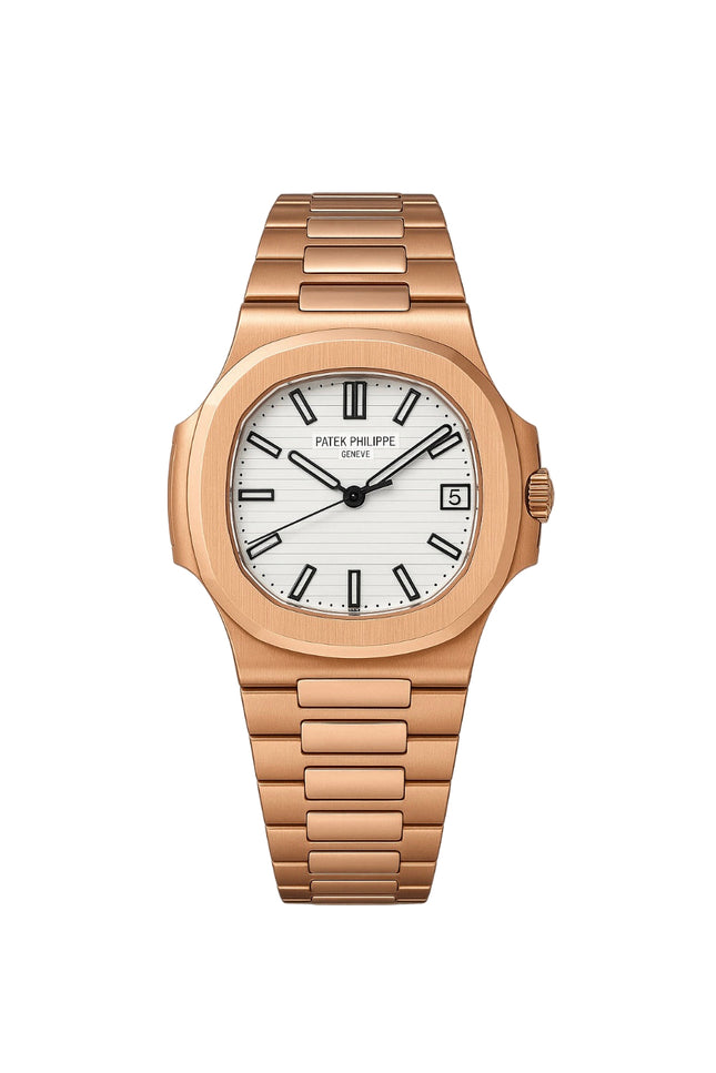 PATEK PHILIPPE ROSEGOLD WHITE DIAL