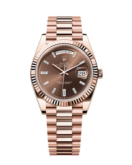 ROLEX DAY DATE ROSEGOLD - FONDO CAFÉ