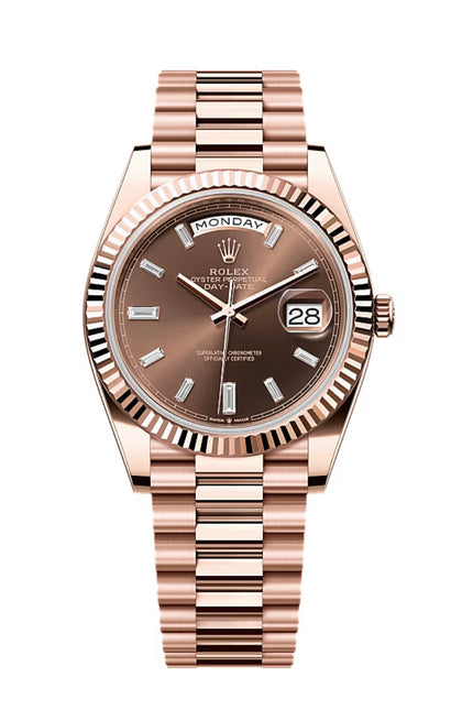 ROLEX DAY DATE ROSEGOLD - FONDO CAFÉ