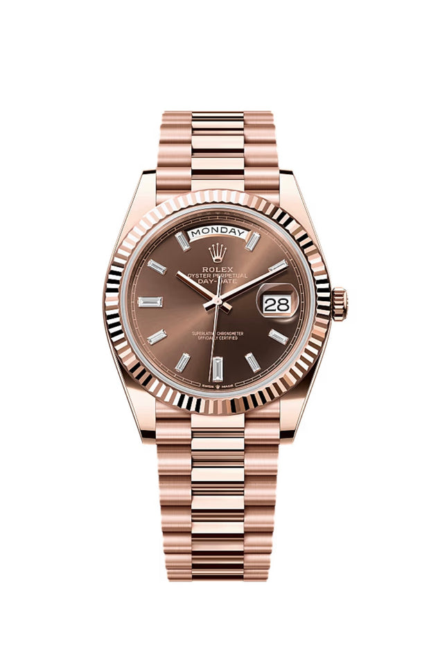 ROLEX DAY DATE ROSEGOLD - FONDO CAFÉ