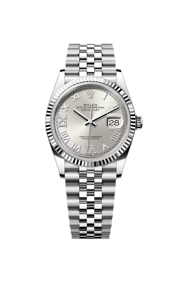 ROLEX DATEJUST DAMA 36MM SUIZO DIAMANTES