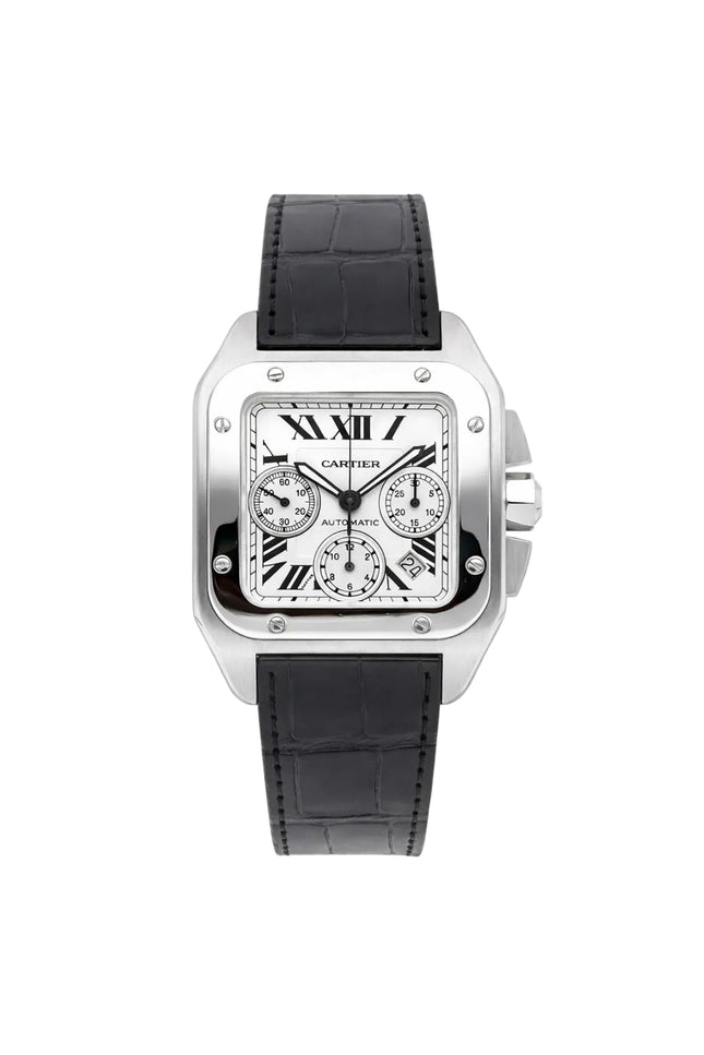 CARTIER SANTOS CRONÓGRAFO - PIEL