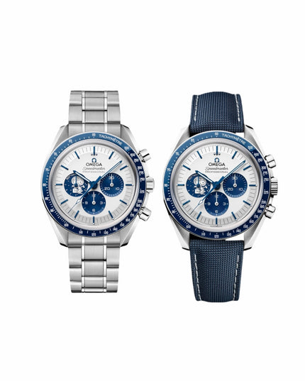 OMEGA SPEEDMASTER MOONWATCH 50TH SNOOPY SUIZO DOBLE EXTENSIBLE