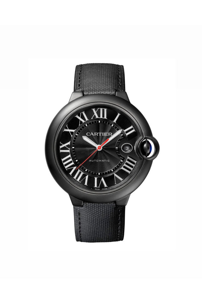 CARTIER BALLON BLEU CARBON BLACK DIAL SUIZO