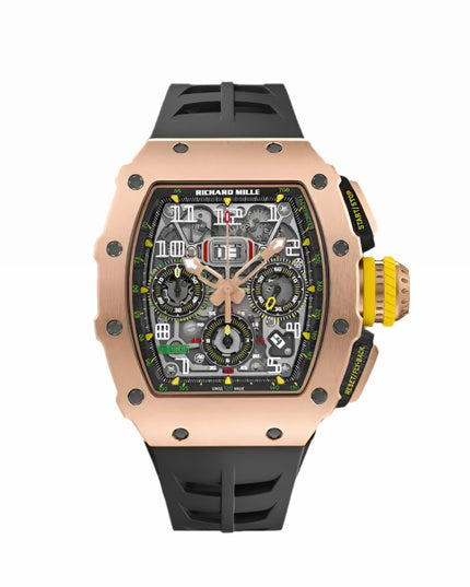 RICHARD MILLE CHRONOGRAPH AUTOMATIC MEN'S WATCH RM 11-03 RG (ROSE GOLD)