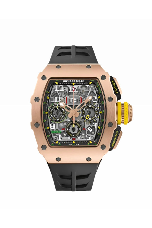 RICHARD MILLE CHRONOGRAPH AUTOMATIC MEN'S WATCH RM 11-03 RG (ROSE GOLD)