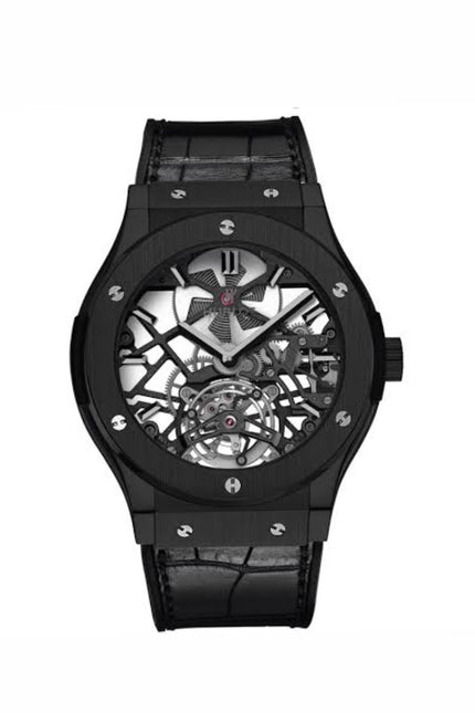 HUBLOT CLASSIC FUSION SKELETON TOURBILLON TITANIUM LIMITED