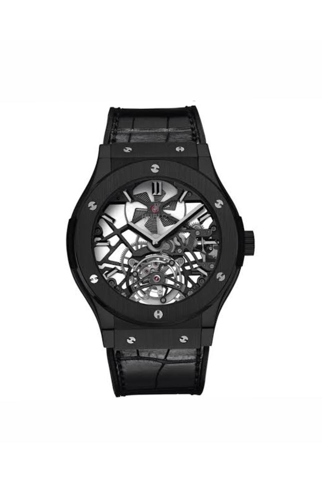 HUBLOT CLASSIC FUSION SKELETON TOURBILLON TITANIUM LIMITED