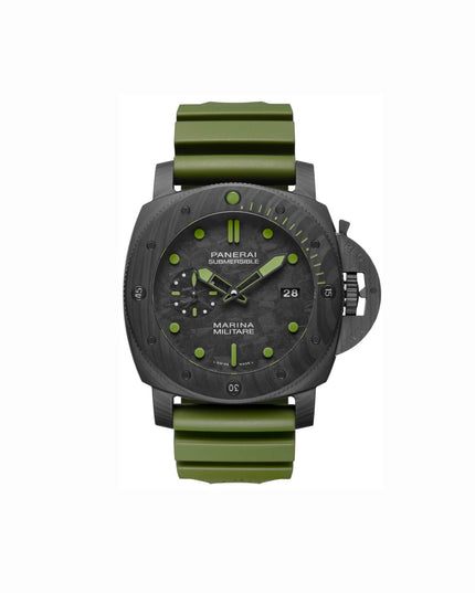 PANERAI SUMERSIBLE MARINA MILITARE CARBOTECH SUIZO