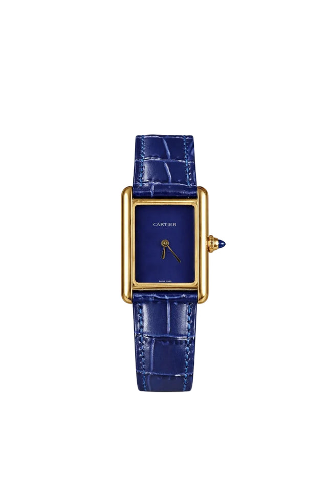 TANK LOUIS CARTIER MINI - AZUL