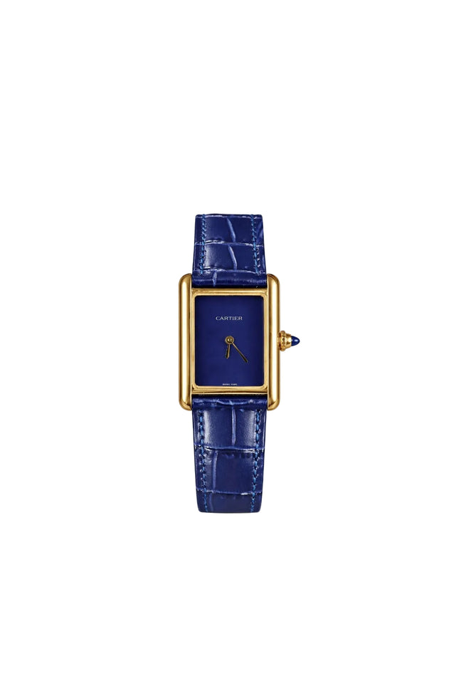 TANK LOUIS CARTIER MINI - AZUL