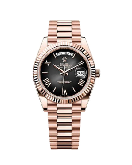ROLEX DAY DATE ROSEGOLD - FONDO NEGRO
