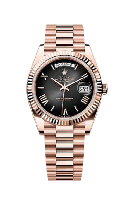ROLEX DAY DATE ROSEGOLD - FONDO NEGRO