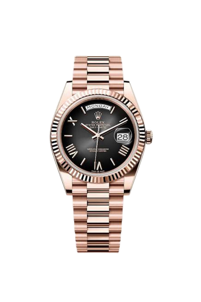 ROLEX DAY DATE ROSEGOLD - FONDO NEGRO