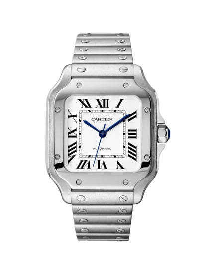CARTIER SANTOS FONDO BLANCO 36 MM