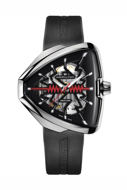 HAMILTON VENTURA SKELETON - PLATEADO