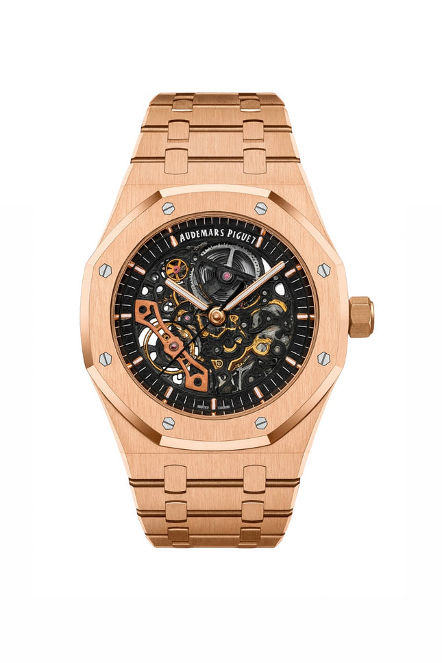 AUDEMARS PIGUET ROYAL OAK DOUBLE BALANCE ROSEGOLD
