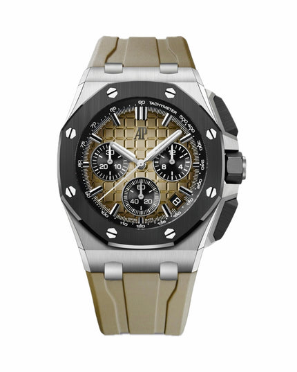 AUDEMARS PIGUET ROYAL OAK OFFSHORE CRONÓGRAFO SUIZO - CAFÉ CLARO
