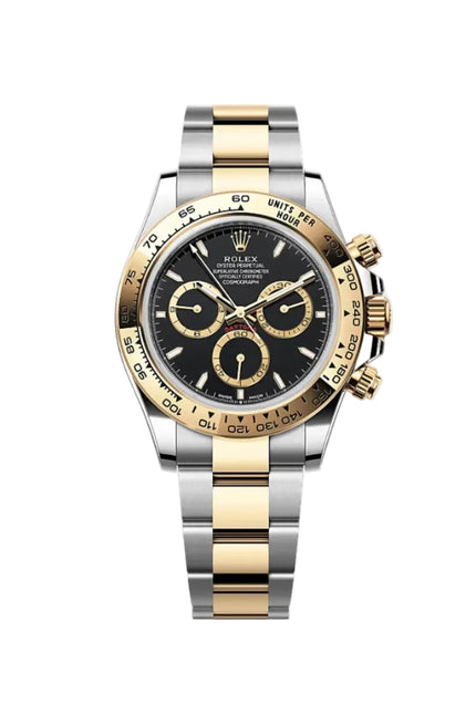 ROLEX DAYTONA DOBLE TONO - FONDO NEGRO