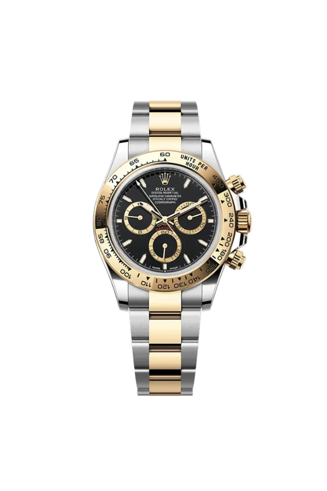 ROLEX DAYTONA DOBLE TONO - FONDO NEGRO