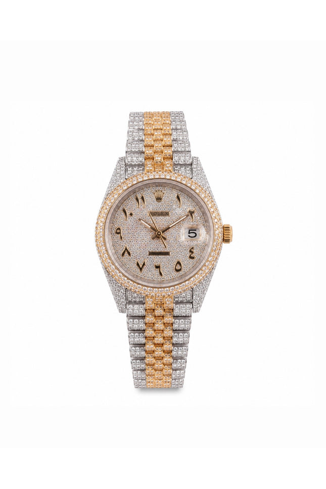 ROLEX DATEJUST SUIZO FULL ICE