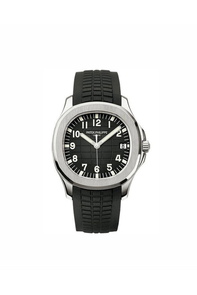 PATEK PHILIPPE AQUANAUT - NEGRO PLATEADO