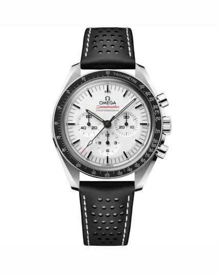 OMEGA SPEEDMASTER MOONWATCH PROFESSIONAL - ACERO CON EXTENSIBLE PIEL