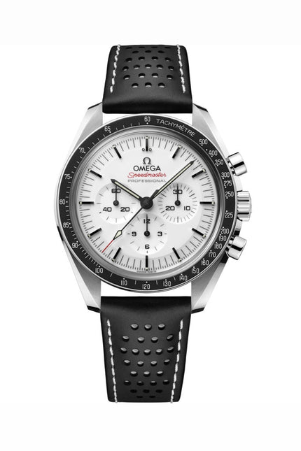 OMEGA SPEEDMASTER MOONWATCH PROFESSIONAL - ACERO CON EXTENSIBLE PIEL