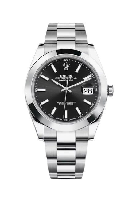ROLEX DATEJUST 41MM - FONDO NEGRO