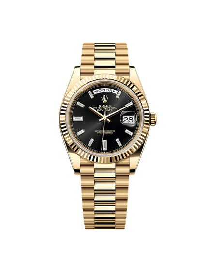 ROLEX DAY DATE DORADO - FONDO NEGRO