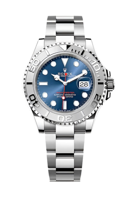 ROLEX YACHT-MASTER 41MM ACERO SUIZO - FONDO AZUL