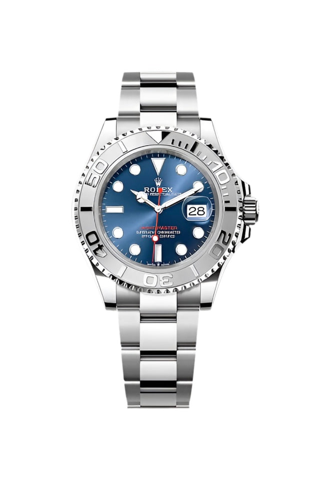 ROLEX YACHT-MASTER 41MM ACERO SUIZO - FONDO AZUL