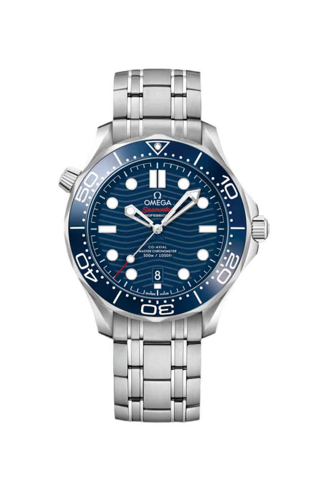 OMEGA SEAMASTER DRIVER 300M AUTOMÁTICO - FONDO AZUL SUIZO