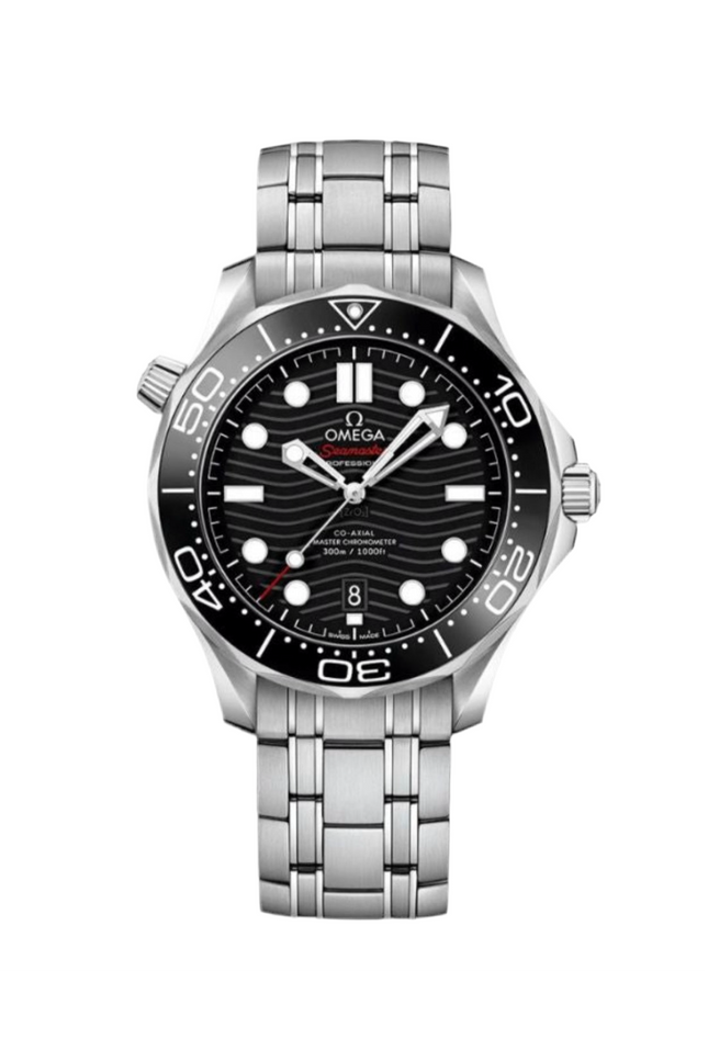 OMEGA SEAMASTER DRIVER 300M AUTOMÁTICO - FONDO NEGRO SUIZO