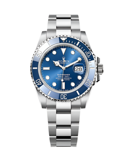 ROLEX SUBMARINER DATE FONDO AZUL