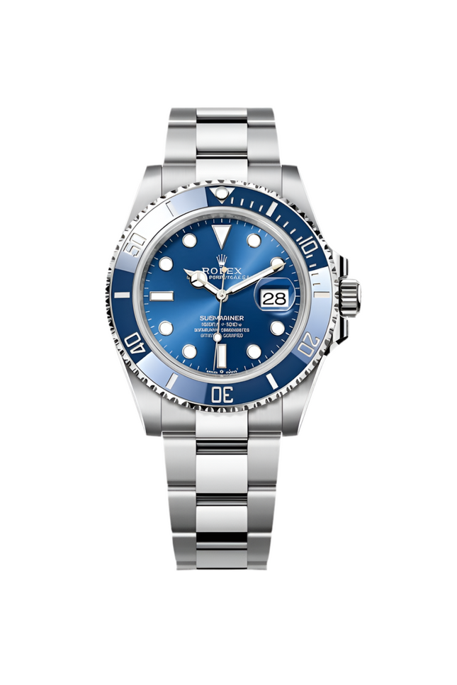 ROLEX SUBMARINER DATE FONDO AZUL