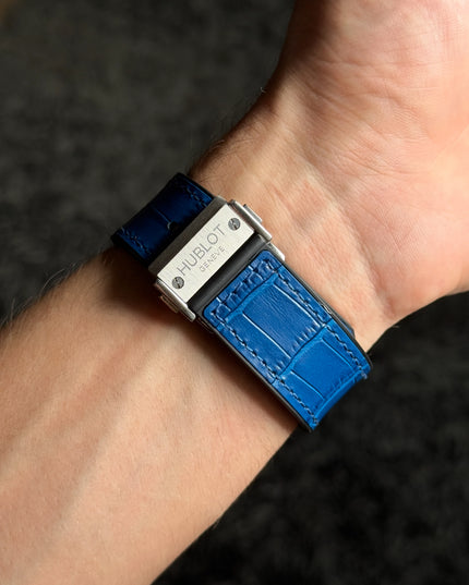 HUBLOT CLASSIC TITANIUM FUSION BLUE DIAL