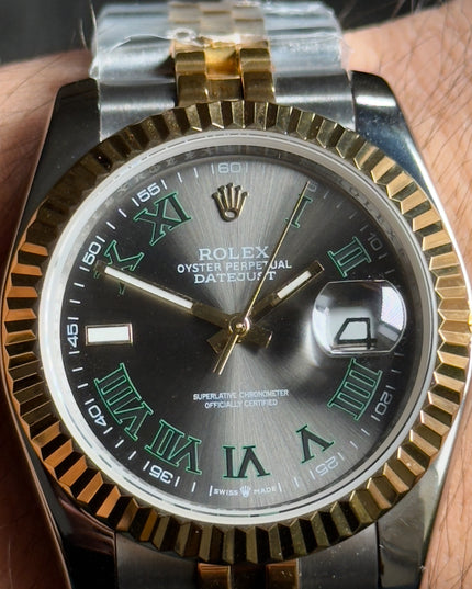 ROLEX DATEJUST 36MM - FONDO GRIS