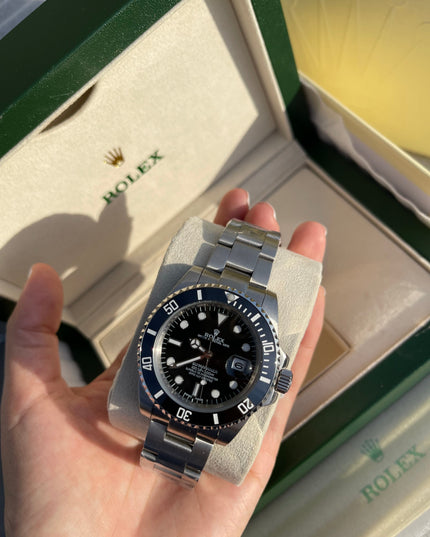 ROLEX SUBMARINE NEGRO DATE