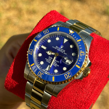 ROLEX SUBMARINE AZUL 2 TONOS